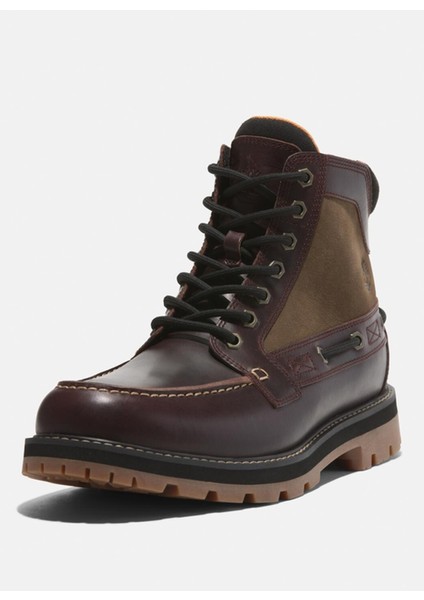 BRITTON ROAD MID LACE UP BOOT Erkek Burgundy Full Grain Bot TB0A697HEIW1 indirimleri