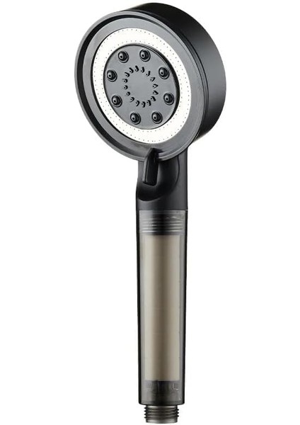 Home 5 Fonksiyonlu Filtreli Duş Başlığıü,filtreli El Duşu,banyo ve Duşa Kabin Için Handshower,temizlenebilir Filtre,spa Etkili Duş Başlığı (Siyah)
