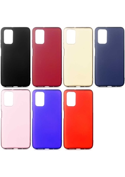 - Xiaomi Poco M3 - Kılıf Mat Soft Premier Silikon Kapak - Mürdüm
