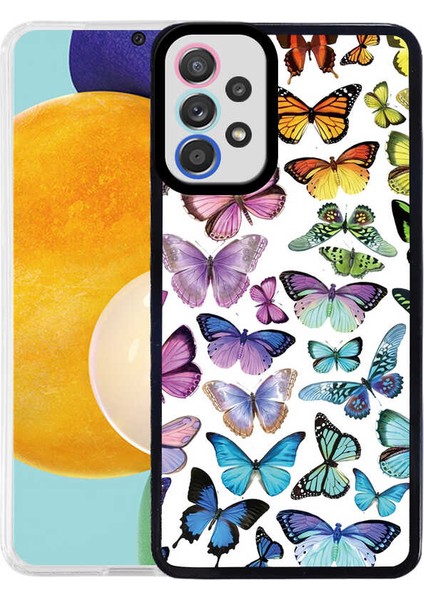 - Galaxy A72 - Kılıf Desenli Koruyucu M-Fit Kapak