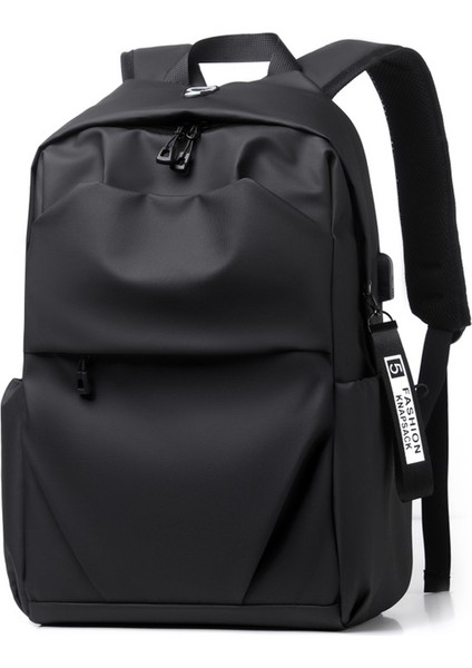 Basit Sırt Çantası, Gündelik Düz Renk Sırt Çantası, Iş Banliyö Bilgisayar Çantası, Ortaokul Öğrencisi Okul Çantası (Yurt Dışından)