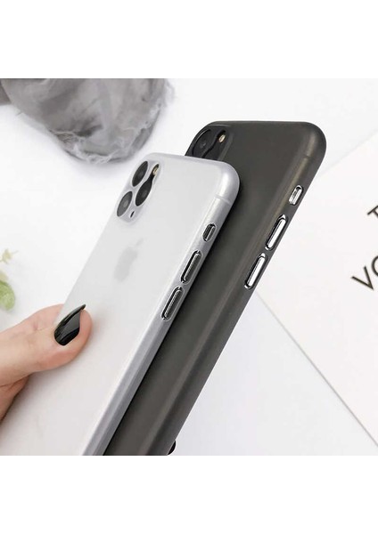 noktaks - Apple iPhone 12 Pro - Kılıf Koruyucu Sert Eko Pp Kapak - Saks Mavi