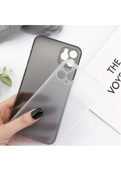 noktaks - Apple iPhone 12 Pro Max - Kılıf Koruyucu Sert Eko Pp Kapak - Saks Mavi