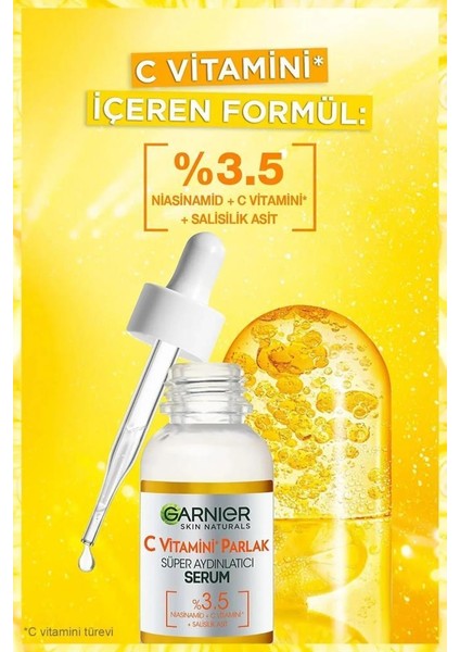 C Vitamin Gece-Gündüz Yoğun Etkili Aydınlatıcı Canlandırıcı Serum Seti