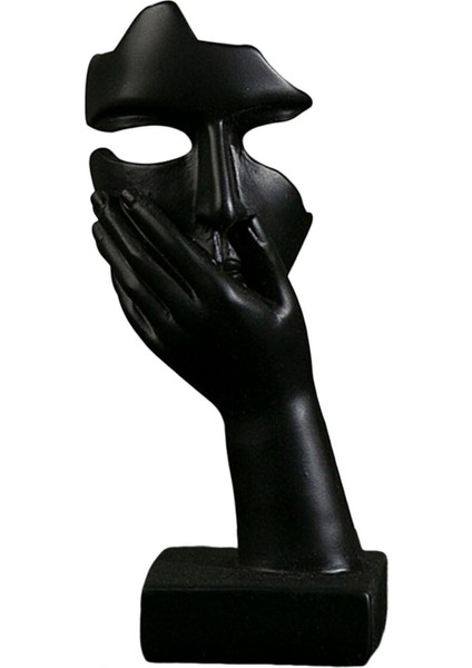 Düşünen Ev Kitaplık Süsü Heykel (Yurt Dışından)