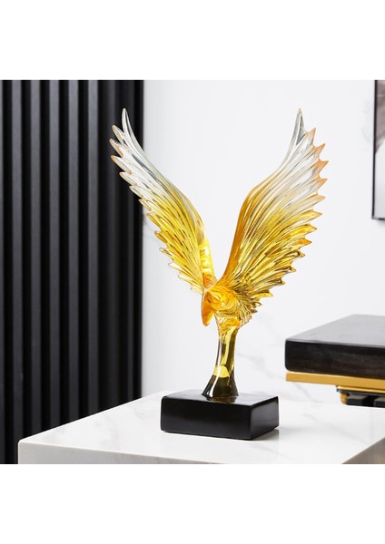 Minimalist Soyut Odası Sarı Heykel (Yurt Dışından) fırsatları