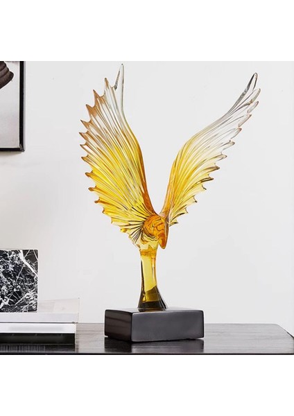 Minimalist Soyut Odası Sarı Heykel (Yurt Dışından) indirimleri