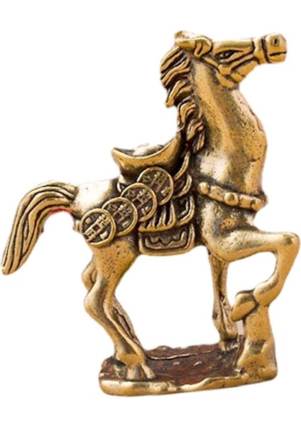 Çin At Üstü Süsleme Figürü Heykel (Yurt Dışından)