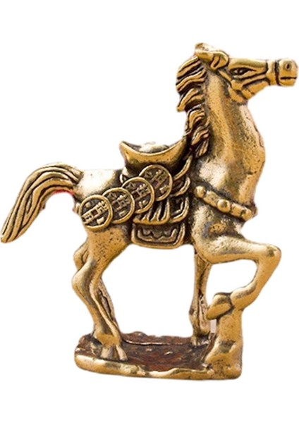 Çin At Üstü Süsleme Figürü Heykel (Yurt Dışından)