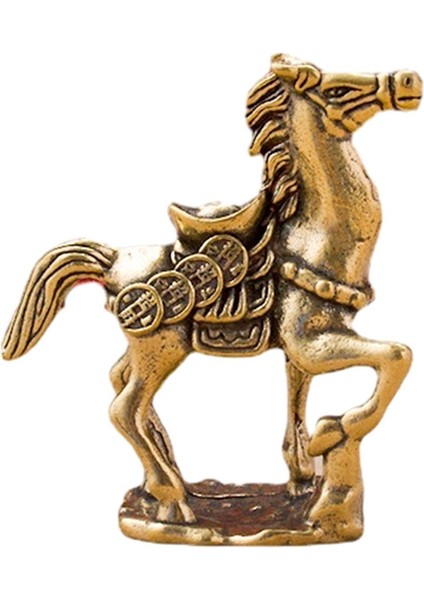 Çin At Üstü Süsleme Figürü Heykel (Yurt Dışından)