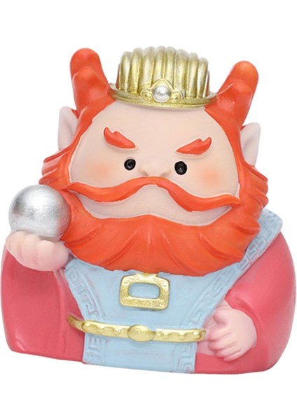 Karikatür Reçine Çin ÖlümsüzFengshui Masaüstü Dekoru Ejderha Kral Heykel (Yurt Dışından) indirimleri