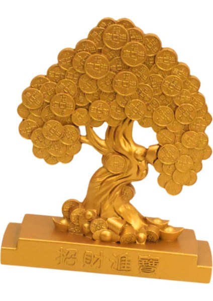 Zenginlik Iyi Servet Masa Figürü Yatak Odası Feng Shui Dikdörtgen Tabanlı Ağaç Heykel (Yurt Dışından) fiyatları
