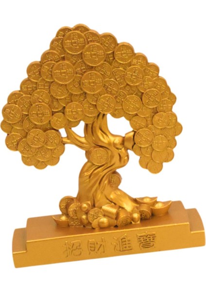 Zenginlik Iyi Servet Masa Figürü Yatak Odası Feng Shui Dikdörtgen Tabanlı Ağaç Heykel (Yurt Dışından) modelleri