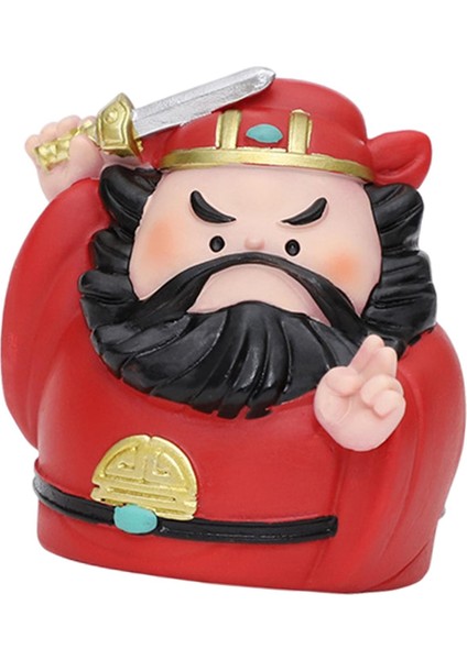 Karikatür Reçine Çin ÖlümsüzFengshui Üstü Dekoru Heykel (Yurt Dışından)