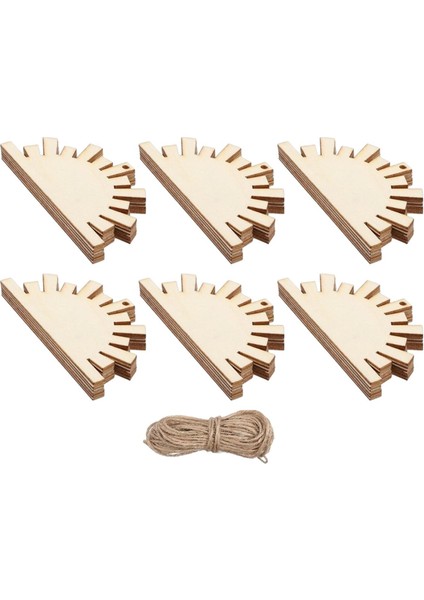 30 Adet Bitirilmemiş Ahşap Parçalar (Yurt Dışından)