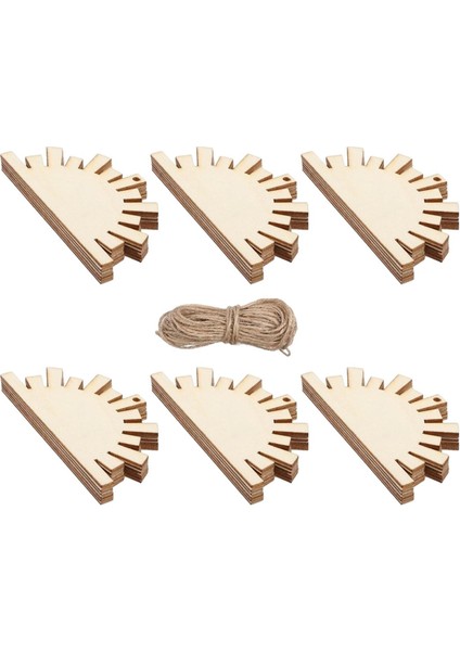 30 Adet Bitirilmemiş Ahşap Parçalar (Yurt Dışından) fırsatları