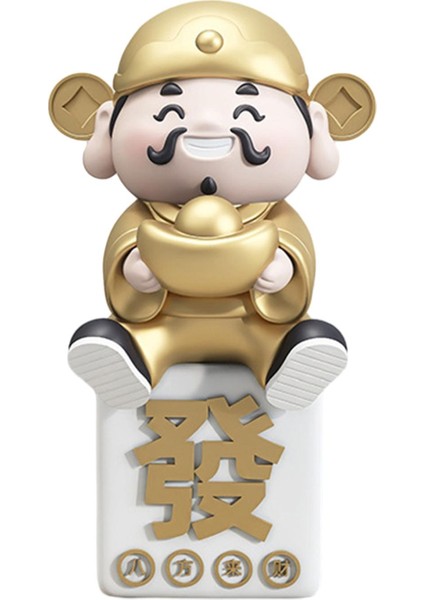 El Sanatları Ev Dekorasyonu Iyi Şanslar Feng Shui Reçine Heykel (Yurt Dışından)