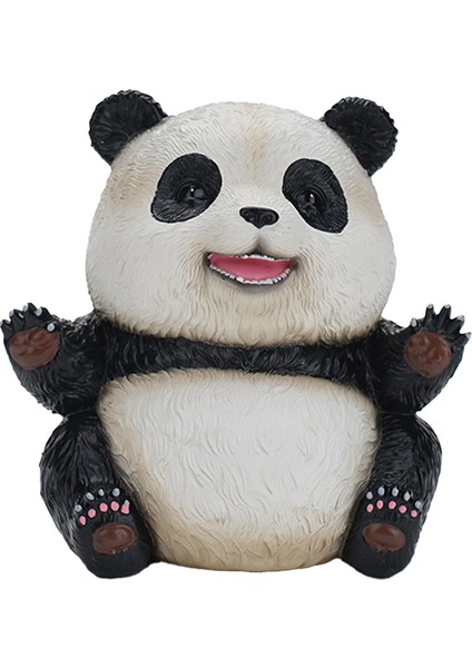 PandaReçine Panda Oturma Odası Yemek Kitaplık Heykel (Yurt Dışından)
