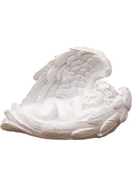 Dua Eden Reçine Figürü Iç Dış Kitaplı Heykel (Yurt Dışından)