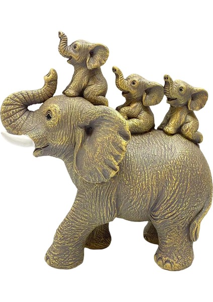 3'lü Fil Heykel (Yurt Dışından) fiyatları