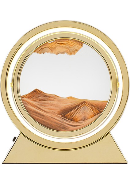 Kum Sahnesi Lambası Kum Lambası USB Sıvı Quicksand Sarı (Yurt Dışından) fiyatları