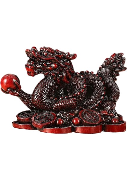 Çin Figürleri Koleksiyonları Raf Dekorasyonu için Kırmızı Büyük Heykel (Yurt Dışından) indirimleri