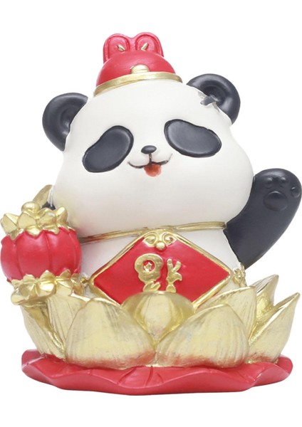 Çin Yılı Panda Figürü Süsü Reçine Malzemesi Odası (Yurt Dışından)