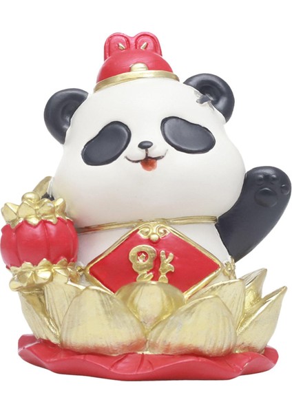 Çin Yılı Panda Figürü Süsü Reçine Malzemesi Odası (Yurt Dışından) modelleri