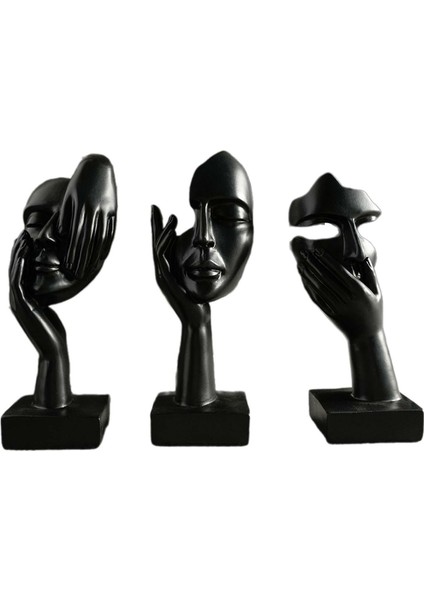 3 Parça Düşünen Adam Heykel (Yurt Dışından)