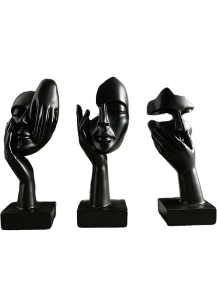 3 Parça Düşünen Adam Heykel (Yurt Dışından) indirimleri