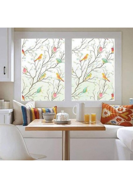 Gizlilik Dekoratif Çıkartması Mutfak Apartman 35 cmX100 cm (Yurt Dışından)