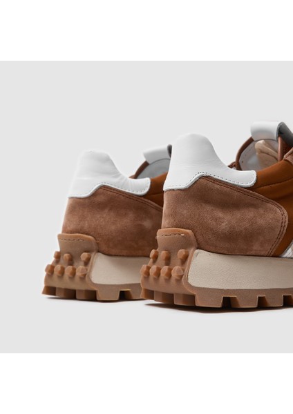 Erkek Spor Ayakkabı [052049] , Vizon Süet - Taba Paraşüt, 43 indirimleri