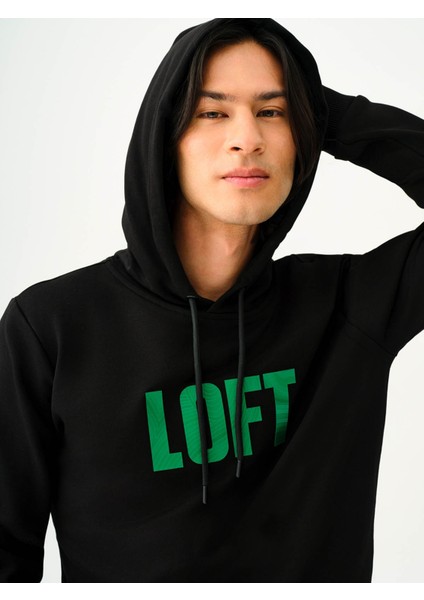 Erkek Sweatshirt Siyah-Yeşil LF2038105 modelleri