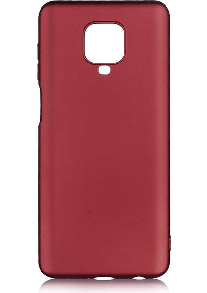 - Xiaomi Redmi Note 9 Pro - Kılıf Mat Soft Premier Silikon Kapak - Gold