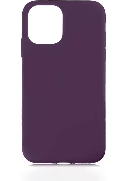 Ekılıf - Apple iPhone 11 Pro - Kılıf Içi Kadife Koruucu Lansman Lsr Kapak - Koyu Mor