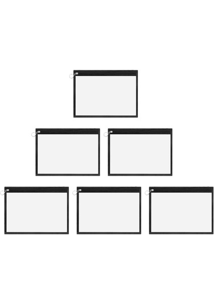 Belge Makbuzlarını Düzenlemek Için Su Geçirmez Fermuar Torbalar Çantası Silgiler 46CMX31CM (Yurt Dışından)