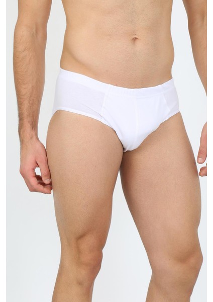 Erkek Pamuk 3lü Beyaz Slip 40129 fiyatları