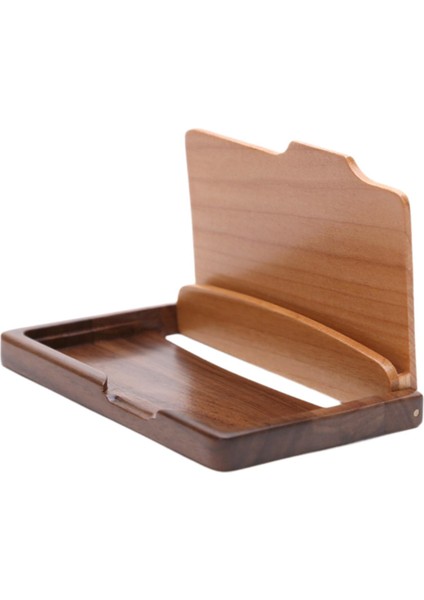 Kartvizit Düzenleyici Kart Kutusu Taşınabilir Ahşap Kartvizitlik (Yurt Dışından) fiyatları