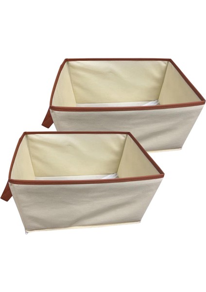 Katlanabilir Dikdörtgen Sepetler Dolap Düzenleyiciler L (Yurt Dışından)