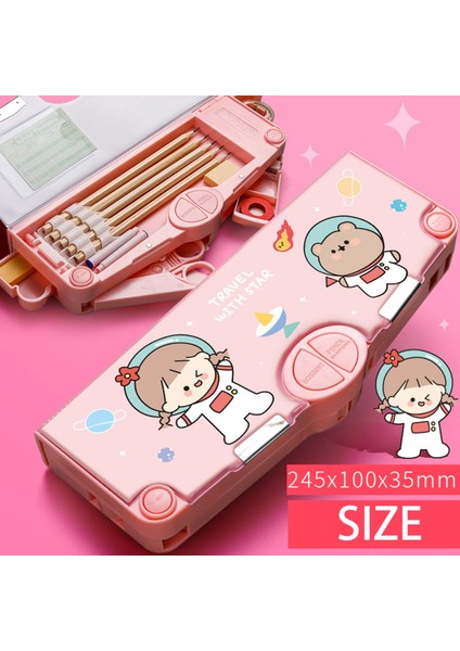 Malzemeleri Ortaokul Çocukları Için Çanta, Kırtasiye Kutusu - Kız (Yurt Dışından) modelleri