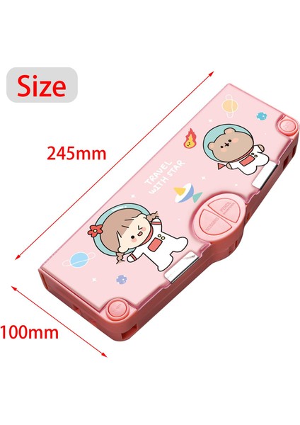 Malzemeleri Ortaokul Çocukları Için Çanta, Kırtasiye Kutusu - Kız (Yurt Dışından) fırsatları