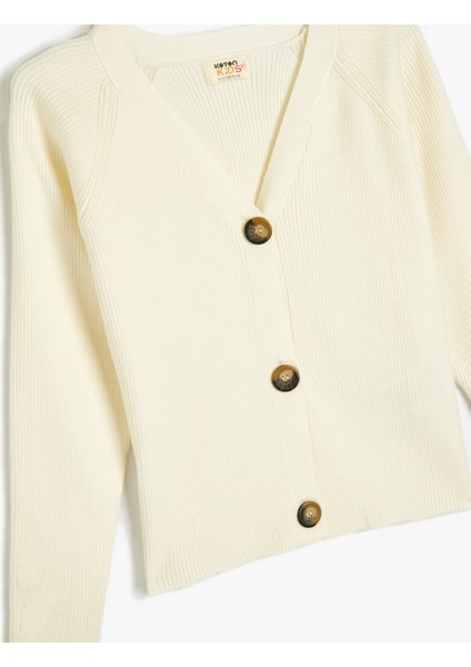 Basic Okul Hırkası V Yaka Düğmeli fırsatları