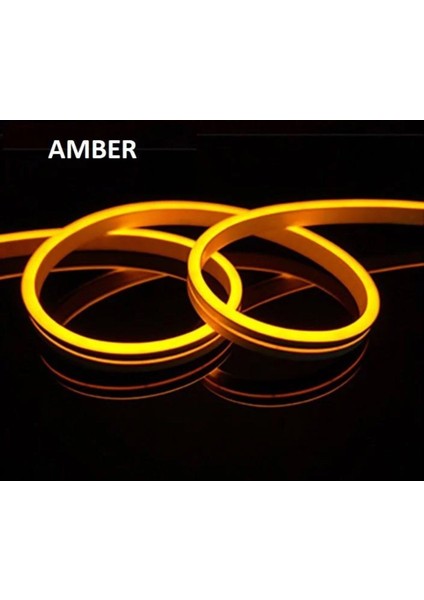 CT-4455 12V Amber Neon LED Hortum 5mt.