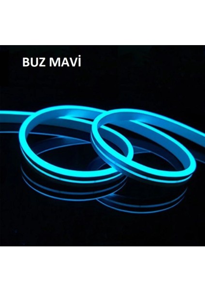 CT-4455 12V Buz Mavi Neon LED Hortum 5mt