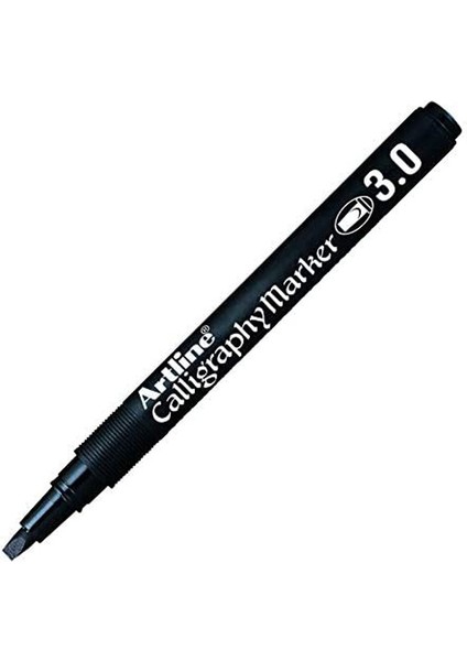 : Kaligrafi Markörü : 3,0 mm : Siyah