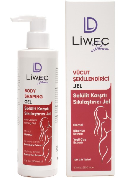 Vücut Şekillendirici Jel Body Shapıng Gel 200 ml modelleri