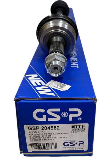 Combo E 1.5 Dizel Motor Sağ Aks Gsp Marka 204582 fiyatları