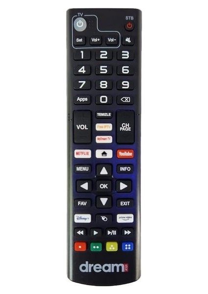 Dreamstar Universal Kumanda