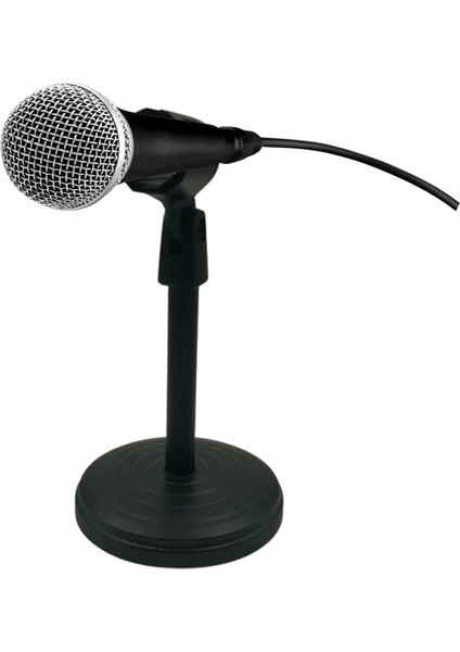 Tek Ayaklı Taşınabilir Mini Masaüstü Mikrofon Sabitleme Standı