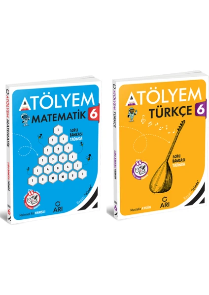 Arı Yayıncılık 6.Sınıf Türkçe - Matematik Atölyem Seti 2025